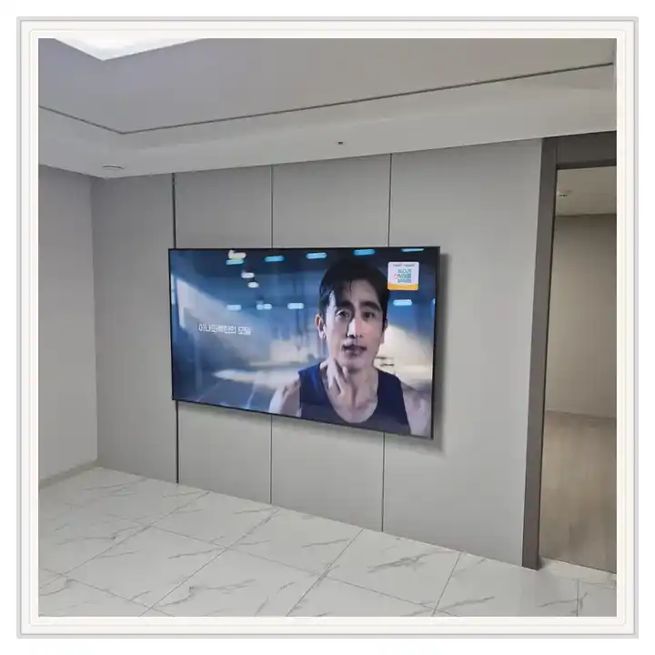 신검단중앙역우미린클래스원 무타공 벽걸이TV 설치 상담용 브라켓 참고 사진