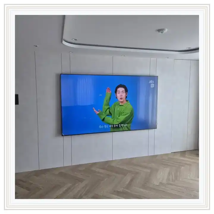 인천경서아시아드대광로제비앙 무타공 벽걸이TV 설치 상담용 브라켓 참고 사진