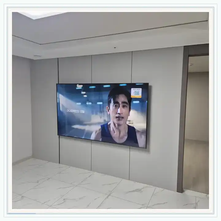 루원시티루에블리 무타공 벽걸이TV 설치 상담용 브라켓 참고 사진