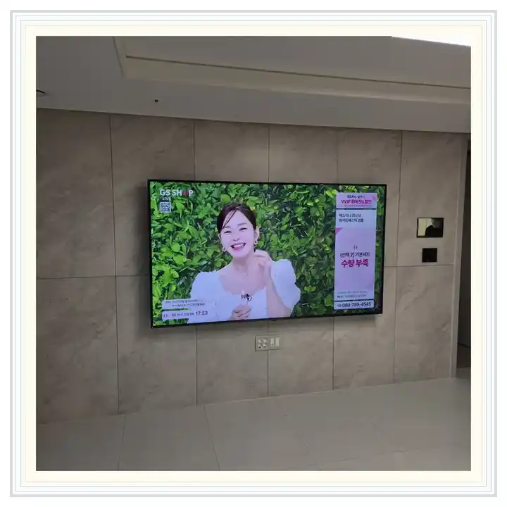 영종국제도시동원로얄듀크마리나포레 무타공 벽걸이TV 설치 상담용 브라켓 참고 사진