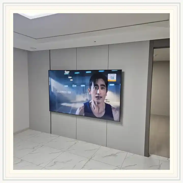 논현푸르지오더퍼스트 무타공 벽걸이TV 설치 상담용 브라켓 참고 사진