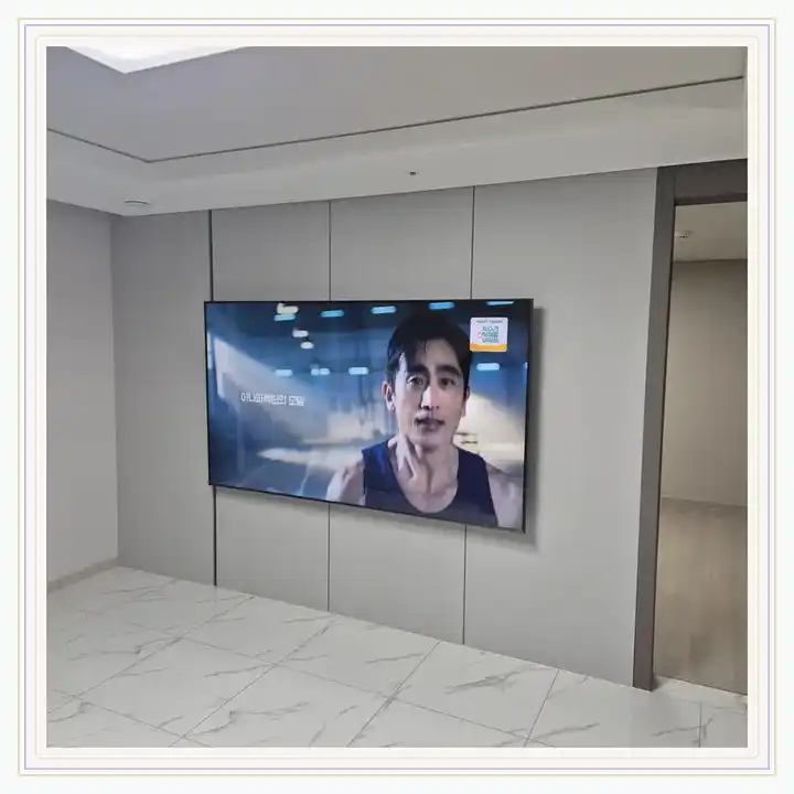 홍천에듀포레휴티스 무타공 벽걸이TV 설치 상담용 브라켓 참고 사진